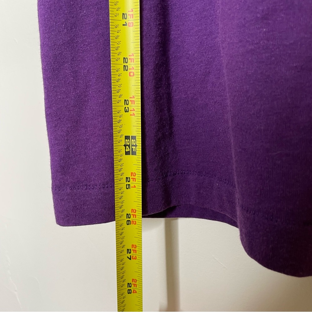 VINTAGE 90s PURPLE SHOREWOOD SCHOOL MADISON WISCONSIN T SHIRT SZ S - Picture 4 of 4